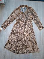 Leopard jurk maat XL, Bruin, Maat 46/48 (XL) of groter, Ophalen of Verzenden, Onder de knie