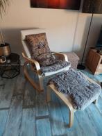 ikea schommelstoel met voetenbank nieuw, Huis en Inrichting, Stoelen, Ophalen, Nieuw, Overige kleuren, Eén