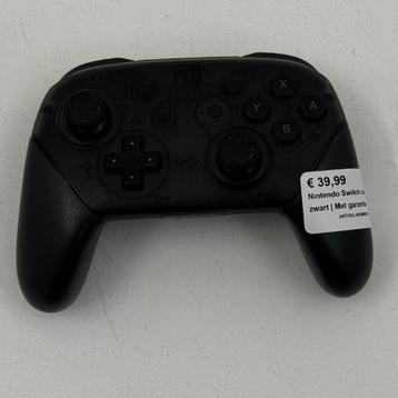 Nintendo Switch controller zwart | Met garantie beschikbaar voor biedingen