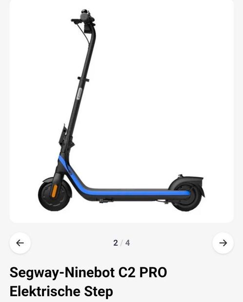 Segway ninebot C2-Pro. Nieuwstaat!!!, Fietsen en Brommers, Steps, Zo goed als nieuw, Elektrische step (E-scooter), Ophalen
