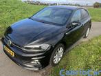 Volkswagen Polo 1.0 TSI R Line, Auto's, Stof, Gebruikt, 95 pk, Zwart