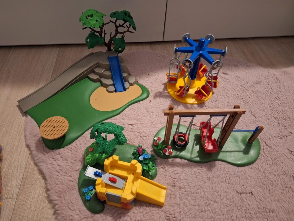 Playmobil speeltuin, Kinderen en Baby's, Speelgoed | Playmobil, Ophalen of Verzenden, Zo goed als nieuw, Complete set
