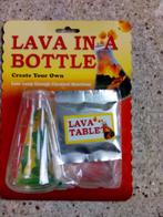 Maak je eigen lava in een fles, Lava in a bottle, Ophalen of Verzenden, Zo goed als nieuw