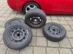 Winterbanden op stalen velgen 205/60R18 BMW 3 serie F30, Auto-onderdelen, Ophalen, Gebruikt, BMW