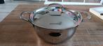 Tupperware Kookpan met Deksel - RVS, Ophalen of Verzenden, Gebruikt, Rvs, Kookpan of Snelkookpan