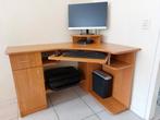Hoekbureau kleur elzenhout, Huis en Inrichting, Ophalen, Zo goed als nieuw