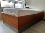 Matras + Ledikant, Huis en Inrichting, Ophalen, Gebruikt, 90 cm, Eenpersoons