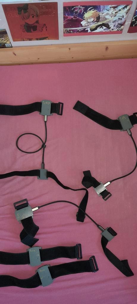 nyx/slime vr full bodytrackers FBT, Hobby en Vrije tijd, Elektronica-componenten, Zo goed als nieuw, Ophalen of Verzenden