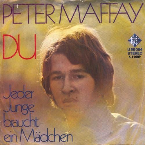 Peter Maffay Du -top EVERGREEN TOP 1000 (1976)ookVERZENDENs, Cd's en Dvd's, Ophalen, Gebruikt, Pop