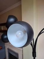 Zwarte Space age bollamp vloerlamp booglamp, Zo goed als nieuw, Metaal, 150 tot 200 cm, Ophalen