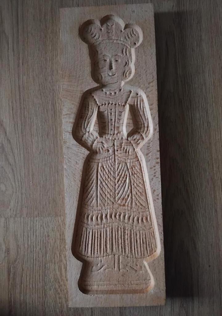 Houten Speculaas plank., Huis en Inrichting, Keuken | Keukenbenodigdheden, Zo goed als nieuw, Ophalen of Verzenden