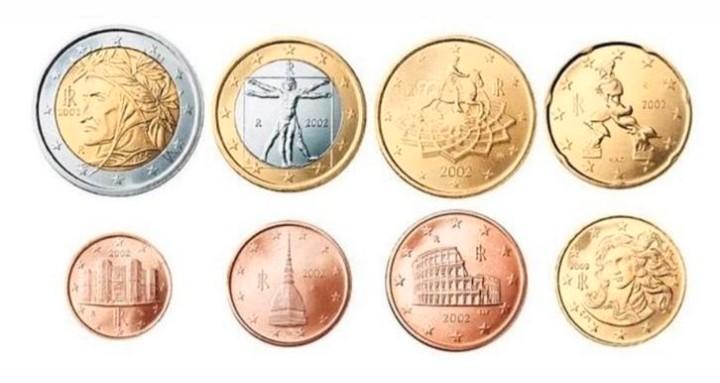 Italy Losse Munten ( 1cent t/m 2euro)(2002 t/m 2021)UNC+BU, Postzegels en Munten, Munten | Europa | Euromunten, Losse munt, Italië