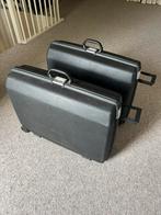 American Tourister koffers zwart 75x55, Sieraden, Tassen en Uiterlijk, Koffers, Ophalen, Gebruikt, Hard kunststof, Slot