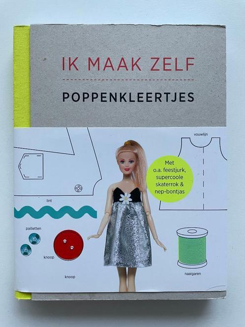 Ik maak zelf poppenkleertjes (Barbie), Boeken, Hobby en Vrije tijd, Zo goed als nieuw, Borduren en Naaien, Verzenden