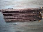 Lange jurk boho/fantasy/larp, Bruin, Ophalen of Verzenden, Gedragen, Onder de knie