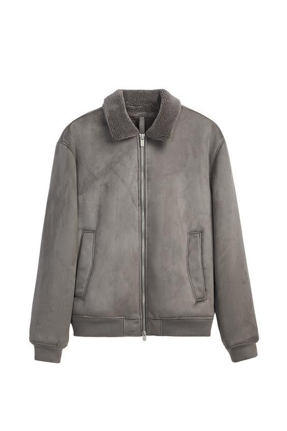 Double-Faced Faux Suede Jacket Jas – Maat M – Nieuw, Maat 48/50 (M), Nieuw, Ophalen of Verzenden, Zara Man