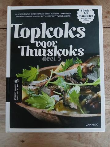 Topkoks voor Thuiskoks deel 5 - Kookboek beschikbaar voor biedingen