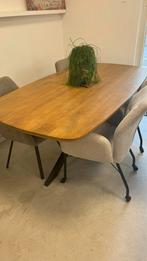 Recht rond ovaal Deens ovaal tafels uit voorraad leverbaar, Huis en Inrichting, Tafels | Eettafels, Ophalen of Verzenden, Vijf personen of meer