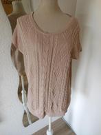 Mooie  PETER HAHN trui 100% katoen, Kleding | Dames, Ophalen of Verzenden, Zo goed als nieuw, Maat 42/44 (L), Beige