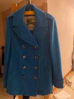 Burberry wollen jas mooie kleur, Blauw, Burberry, Maat 38/40 (M), Ophalen of Verzenden