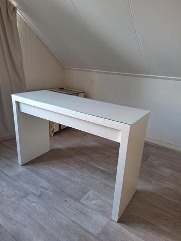 Malm toilettafel wit