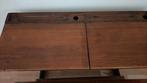 Vintage 2 persoon schoolbank, Huis en Inrichting, Kasten | Dressoirs, Ophalen, Zo goed als nieuw, 25 tot 50 cm, 50 tot 100 cm