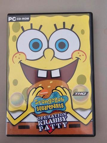 Pc game Spongebob Squarepants operation Krabby Patty
 beschikbaar voor biedingen