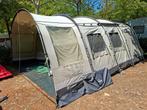 Grote Outwell Wolflake 7 pers tent + Tonca Aanhangwagen, Caravans en Kamperen, Tenten, Ophalen, Gebruikt, Meer dan 6