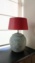 prachtige rode lampenkap (zonder standaard) grote fitting, Ophalen, Zo goed als nieuw, Minder dan 50 cm
