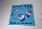 Vliegbasis Leeuwarden sticker open dag 1994, Luchtmacht, Verzenden