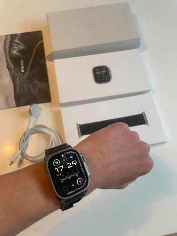 Apple Watch Ultra 2 | Natural Titanium | Nieuwstaat! beschikbaar voor biedingen