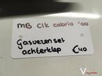 Mercedes  CLK Cabrio 2000  Gasveren set achterklep