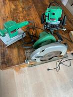 3Hitachi apparaten in 1 koop, Doe-het-zelf en Verbouw, Ophalen, Gebruikt