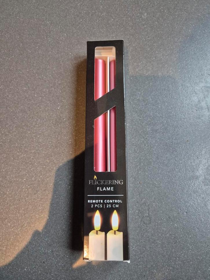 LED Kaarsen met Afstandsbediening - Nieuw in Verpakking, Huis en Inrichting, Woonaccessoires | Kandelaars en Kaarsen, Nieuw, Kaars