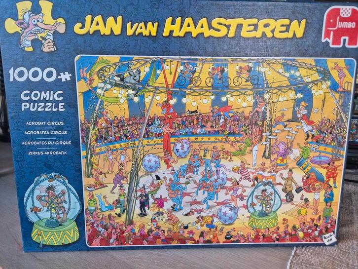 9x Jan van Haasteren 1000x, Hobby en Vrije tijd, Denksport en Puzzels, Zo goed als nieuw, 500 t/m 1500 stukjes, Ophalen of Verzenden