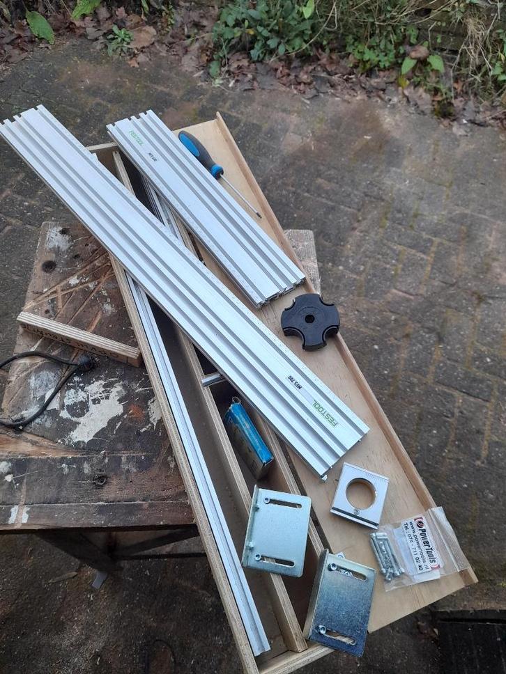 Festool multi freessjabloon MFS 700 en 400, Doe-het-zelf en Verbouw, Gereedschap | Machine-onderdelen en Toebehoren, Zo goed als nieuw