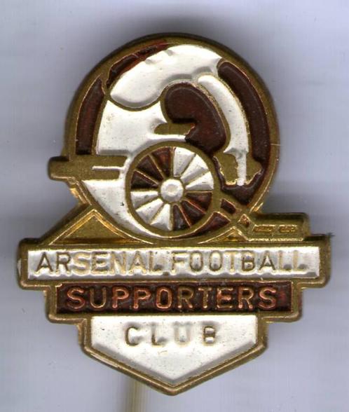 Arsenal football supporters club koper speldje ( Z_102 ), Verzamelen, Speldjes, Pins en Buttons, Zo goed als nieuw, Speldje of Pin