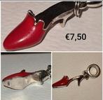 Bedel zilver met hanger hak schoen rood * meer bedels *, Overige merken, Ophalen of Verzenden, Zo goed als nieuw, 1 bedel