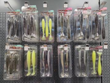 Nieuw 30 stuks diverse keitech soft baits  beschikbaar voor biedingen