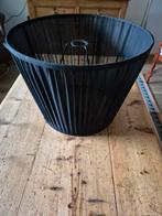 Grote zwarte doorzichtige lampenkap, Huis en Inrichting, Lampen | Lampenkappen, Ophalen, Gebruikt, 25 tot 50 cm, Zwart