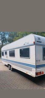Hobby Excellent 700 Caravan geschikt voor seizoensplek, Caravans en Kamperen, Caravans, Rondzit, Hobby, Particulier, Airco