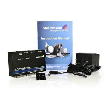 StarTech. com 4-poorts VGA via Cat5 videoextender beschikbaar voor biedingen