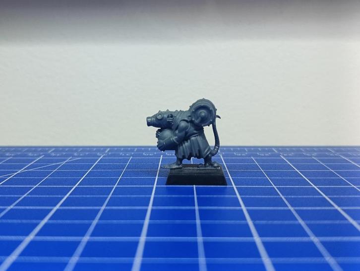 Warhammer Age of Sigmar Poisoned Wind Mortar Rat Set 1, Hobby en Vrije tijd, Wargaming, Gebruikt, Warhammer, Figuurtje(s), Met verf