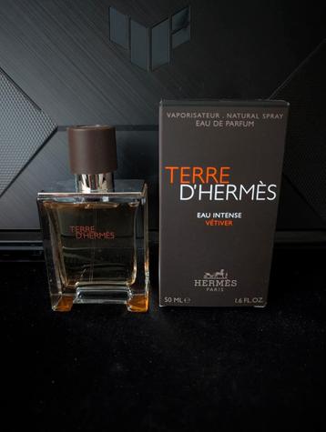 Terre D' hermes Eau Intense Vetiver 50ML beschikbaar voor biedingen