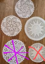 Zelf gehaakte kleedjes (35 - 45 cm)., Ophalen of Verzenden, Nieuw, Overig