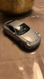 Porsche 911 997 Carrera S silver model car Welly 1:43, Ophalen of Verzenden, Zo goed als nieuw, Auto, Overige merken