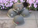 M2 parahelm 502 504 506 508 D-bale 101 en 82 airborne helm, Verzamelen, Militaria | Tweede Wereldoorlog, Ophalen, Amerika, Helm of Baret