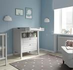 IKEA SUNDVIK commode met uitschuifbaar verschoonblad - grijs, Kinderen en Baby's, Kinderkamer | Complete kinderkamers, Ophalen
