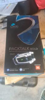 Cardo Packtalk Bold - Motor Communicatiesysteem, Motoren, Ophalen of Verzenden, Gebruikt