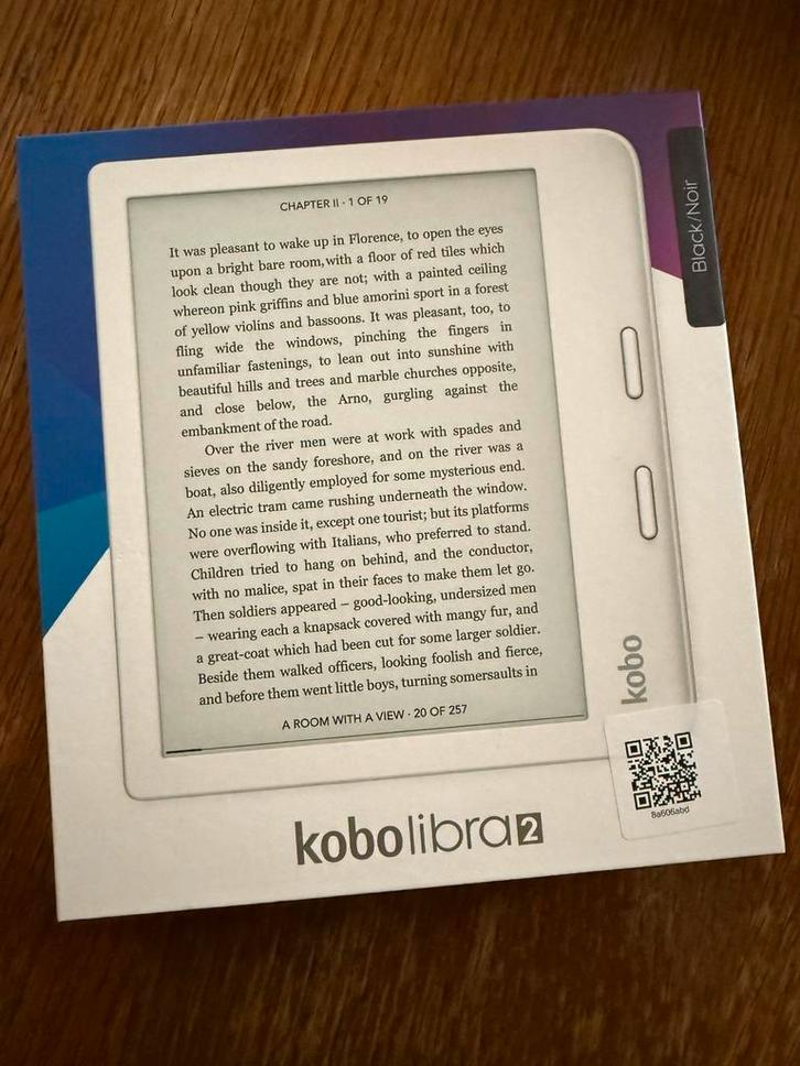 Kobo Libra 2 Zwart - Nieuw in Doos!, Computers en Software, E-readers, Nieuw, 7 inch, 8 GB, Bluetooth, Ophalen of Verzenden